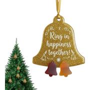 Ornements pour sapin de Noël, accessoire d'ambiance de vacances - Pendentif en verre de mer d'amitié pour arbre - Pour rebords de fenêtre extérieurs, cour, réunions de famille, fêtes de vacances