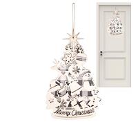 Ornements pour sapin de Noël | Pendentif en bois avec ficelle, décorations de Noël - pour salle de réception, mur, chambre, cour, salle de classe, fenêtre, Saint-Valentin à l'extérieur