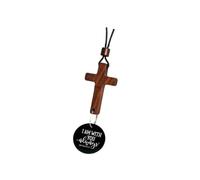 Ornements suspendus de voiture bénédiction pendentif croix ornement religieux pour la voiture et dévouée renforcement intérieur de la voiture décoration de confiance