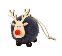 Ornements suspendus en feutre de Noël, arbre de Noël en bois suspendu, décorations en bois, pendentifs d'arbre de Noël