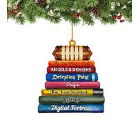 Ornements suspendus pour l'arbre de Noël : uniques et qui rendent l'arbre de Noël plus beau, 2D faciles à accrocher aux arbres de Noël | Il a un aspect beau et particulier, il excelle
