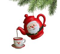 Ornements Théière Pour Sapin De Noël Breloque sac rustique Déco maison
