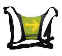 Ornii - Gilet Jaune - Dossard Clignotant LED Réfléchissant - Sécurité pour Vélo, Trottinette Electrique, Skateboard, Gyroroue, Running - 5 Modes de Signalisation - Autonomie 15 Heures Jaune G