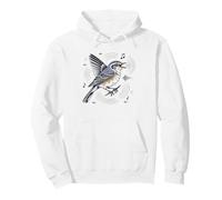 Ornithologie Auditive Grive Chant Nature Illustration des Sweat à Capuche