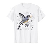 Ornithologie Auditive Grive Chant Nature Illustration des T-Shirt