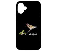 Ornithologie des Oiseaux Chardonneret européen Coque pour iPhone 16 Plus