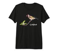 Ornithologie des Oiseaux Chardonneret européen T-Shirt Haut de Gamme