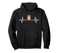 Ornithologue Battements De Cœur De Hibou Chouette Adorable Sweat à Capuche