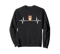 Ornithologue Battements De Cœur De Hibou Chouette Adorable Sweatshirt