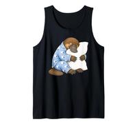Ornithorynque Dormant dans Un Pyjama Mignon Débardeur
