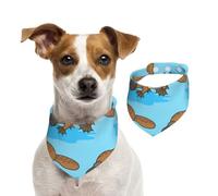 Ornithorynque drôle d'Australie,Bandanas pour Chien, écharpe en Coton, Bavoirs réglables pour Animaux de Compagnie,M