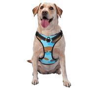 Ornithorynque drôle d'Australie,Harnais pour Animaux de Compagnie, Harnais réfléchissant réglable pour Chien,S