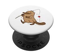 Ornithorynque va pêcher Australie Animal PopSockets PopGrip Adhésif