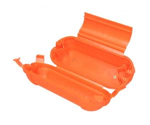ORNO AE-13139 Boitier de Protection Pour Prise Electrique Hermétique Parfait Pour les Connexions Extérieures