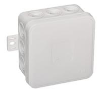 ORNO JB-13802 Boîtier étanche IP54 12 entrées de câble 75 x 75 x 41 mm (blanc)