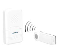 ORNO KH-122 Sonnette sans Fil Extérieur Etanche avec Contrôle du Volume et Portée De 80m