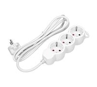 ORNO Multiprise Electrique 3 Prises 3 Mètres 2300W 10A