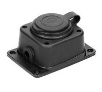 ORNO Multiprise Electrique Extérieur étanche 1 Prise (Mise à la Terre de Type Prise Allemande) Résistant aux Chocs, Ininflammable