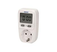 Orno WAT-419(GS) Compteur Electrique pour Prise Compteur de Coût Energétique Avec Ecran LCD, Puissance Maximale 3680W - Produit Pour Marché Allemand