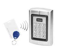 Orno ZS-802 Serrure à code étanche avec lecteur de carte et lecteur porte-clés sans contact, mémoire intégrée, argent
