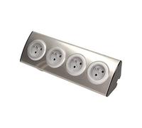 ornontowice (Meubles de Prise 4 x 250 V AC, INOX, 1 pièce, Or AE 1340