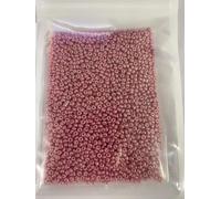 ORNSHIZI Perles de rocaille violet clair de 2 mm, 12/0, 50 g, environ 5 000 perles de rocaille pour la fabrication de bracelets, boucles d'oreilles, colliers, bijoux