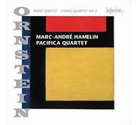 Ornstein: Piano Quintet Op.92, String Quartet No.2 by Marc-Andre Hamelin (2015-05-04)