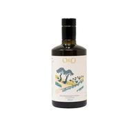 Oro Campania - Huile d'Olive Extra Vierge, Monocultivar Carpellese, 100% Italien, Extraction à Froid, Fruité Herbacé avec des Notes de Tomate et d'Artichaut, 6x500 ml