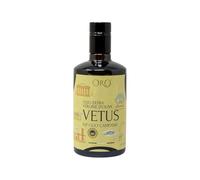 Oro Campania - Vetus Huile d'Olive Extra Vierge IGP Huile Campania, 100% Italienne, Extraite à froid, Fruité Léger, Saveur Intense, Cuisine Gourmet, pack de 6 x 500 ml