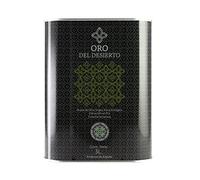 ORO DEL DESIERTO - Huile d'Olive Vierge Extra Espagnole (Variété Picual) - Bidon Métallique 3 Litres