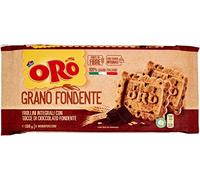 Oro Saiwa Grano Fondente Lot de 3 pains de blé entier avec gouttes de chocolat 300 g