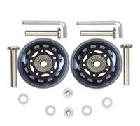 ORO Valise Roues de Rechange 1 Paire de Roulettes de Rechange Pour Bagages, Extérieur Inline Skate Ou Roller 70 * 22mm Diamètre intérieur 8mm
