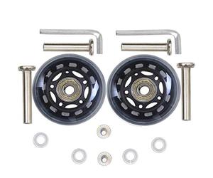 ORO Valise Roues de Rechange 1 Paire de Roulettes de Rechange Pour Bagages, Extérieur Inline Skate Ou Roller 70 * 22mm Diamètre intérieur 8mm