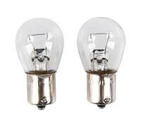 OROK - Ampoule monofil, ampoule pour feux stop - Ampoule auto - Pour feux stop/coffre/feux de recul/feux antibrouillard/clignotant - Plot simple contact BA15S - 12V 21W P21W - 2 pièces