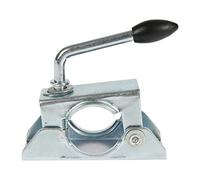 OROK - Bride remorque, Collier à charnière pour Roue Jockey diamètre 48mm - Convient pour Tous Types de Roue Jockey - Permet de Fixer Votre Roue Jockey sur Votre remorque - Livrée sans visserie