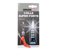 OROK - Colles universelles, Colles fortes - Colle super forte instantanée 5g, colle cyanoacrylate en gel super forte 5g - En tube de 5g - Convient à tous types de bricolages ou réparations