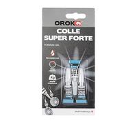 OROK - Colles universelles, Colles fortes -Lot de 3 Colles super forte instantanée 1g,colle cyanoacrylate en gel super forte 1g -Lot de 3 tubes de 1g -Convient à tous types de bricolages/réparations