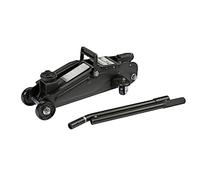 OROK - Cric rouleur, cric hydraulique - Capacité: 2 tonnes - Poids Net: 8.8 kg - Hauteur Mini: 135 mm - Hauteur Maxi: 330 mm - avec tête pivotante à 360° - Dimensions déplié: 439 x 189 x 135 mm