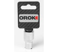 OROK - Douille métrique - 10mm - en Acier Chrome Vanadium - Douille métrique 1/2" 10mm - Fabriqué en Acier (Chrome Vanadium), Finition satinée - Résistant - Outil Essentiel pour Les mécaniciens