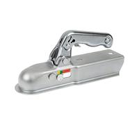 OROK - Tête d'attelage remorque, Timon remorque carré de 60mm - Compatible avec Tous Types de Boule d'attelage diam. 60mm - Capacité de Traction 800kg - Entraxe de Fixation 80mm - Homologué R55