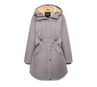 Orolay Blousons Coupe-vent Printemps Manteau Chaud Mi-long D'extérieur pour Femme Gris L