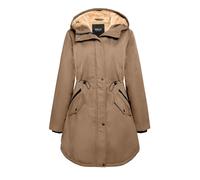 Orolay Blousons Coupe-vent Printemps Manteau Chaud Mi-long D'extérieur pour Femme Kaki XS
