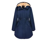 Orolay Blousons Coupe-vent Printemps Manteau Chaud Mi-long D'extérieur pour Femme s Marine S