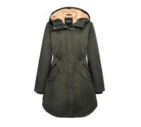 Orolay Blousons Coupe-vent Printemps Manteau Chaud Mi-long D'extérieur pour Femme Vert M