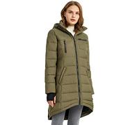 Orolay Doudoune d'hiver matelassée pour femme - Manteau chaud à capuche - Coupe ajustée