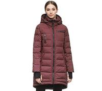 Orolay Doudoune d'hiver matelassée pour femme - Manteau chaud à capuche - Coupe ajustée