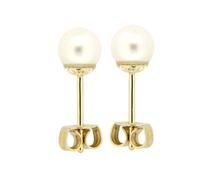 Orolino Boucles d'oreilles or / blanc, Taille One Size