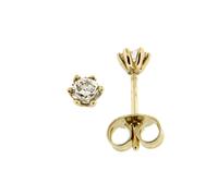 Orolino Boucles d'oreilles or / transparent, Taille One Size