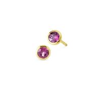 Orolino Boucles d'oreilles or / violet, Taille One Size