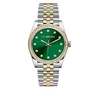 Orologio da donna Freddy Joy Bicolore e Verde con gemme FW-020